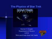 The Physics of Star Trek