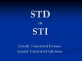 STD or STI PowerPoint PPT Presentation