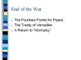 End%20of%20the%20War PowerPoint PPT Presentation