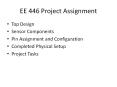 EE 446 Project Assignment PowerPoint PPT Presentation