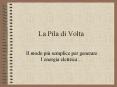 La Pila di Volta PowerPoint PPT Presentation