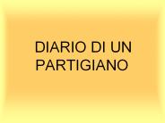 DIARIO DI UN PARTIGIANO