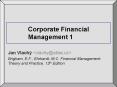 Corporate Financial Management 1 PowerPoint PPT Presentation