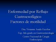 Enfermedad por Reflujo Gastroesof