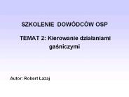 SZKOLENIE DOW