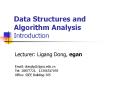 Data Structures and Algorithm Analysis Introduction PowerPoint PPT Presentation