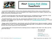 About Science Prof Online PowerPoints