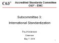 Accredited Standards Committee C63 PowerPoint PPT Presentation
