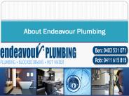 About Endeavour Plumbing