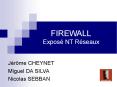 FIREWALL Expos PowerPoint PPT Presentation