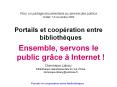 Pour un partage documentaire au service des publics Cr PowerPoint PPT Presentation