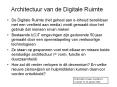 Architectuur van de Digitale Ruimte PowerPoint PPT Presentation