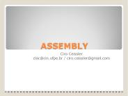 ASSEMBLY