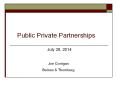 Public Private Partnerships PowerPoint PPT Presentation