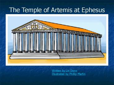 Temple of Artemis at Ephesus (7 wonders) - Free Presentations in PowerPoint format created by pppst.com