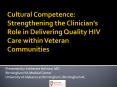 Cultural Competence: Strengthening the Clinician PowerPoint PPT Presentation