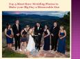 Top 5 Must Have Wedding Photos PowerPoint PPT Presentation