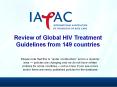 Review of Global HIV Treatment Guidelines from 149 countries PowerPoint PPT Presentation