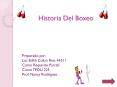 Historia Del Boxeo PowerPoint PPT Presentation