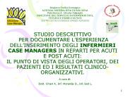 STUDIO DESCRITTIVO PER DOCUMENTARE L