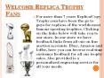 Replica Trophies – Vince Lombardi, World Series and Larry O Brien Trophy PowerPoint PPT Presentation