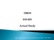 Pass4sure 810-401 Question Answer