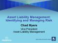 Asset Liability Management: Identifying and Managing Risk PowerPoint PPT Presentation