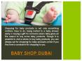 Baby Shop in Dubai