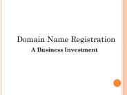 Better Choose a domain name (1)