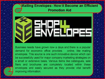 The Perfect Mailing Envelopes To Give The Perfect Envelopes