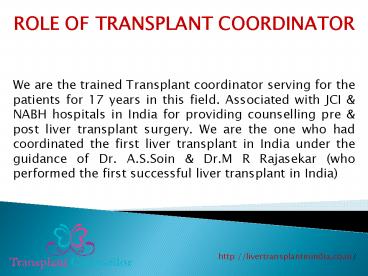 Liver on Surgery in India