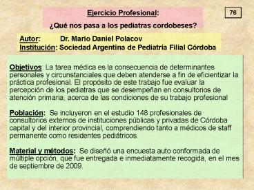 Objetivos: La tarea m