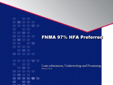 FNMA 97% HFA Preferred