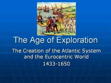 The Age of Exploration