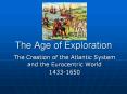 The Age of Exploration PowerPoint PPT Presentation
