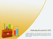Marketing Research for NPD