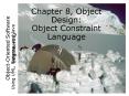 Lecture for Chapter 9, Object Design: Specifying Interfaces PowerPoint PPT Presentation
