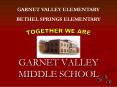 GARNET VALLEY MIDDLE SCHOOL PowerPoint PPT Presentation