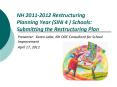 NH 2011-2012 Restructuring Planning Year (SINI 4 ) Schools: Submitting the Restructuring Plan PowerPoint PPT Presentation
