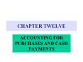 CHAPTER TWELVE PowerPoint PPT Presentation