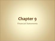Financial Statements