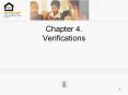 Chapter 4.  Verifications PowerPoint PPT Presentation