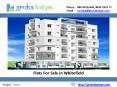 Flats For Sale in Whitefield