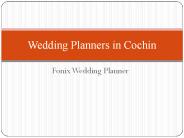 wedding planners in cochin | wedding planners