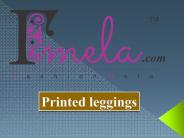 Printed leggings