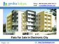 Flats for Sale in electronic city