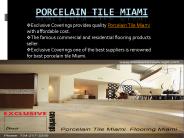 Porcelain Tile Miami by Exclusive coverings