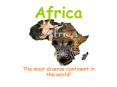 Africa PowerPoint PPT Presentation