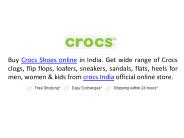 Crocs exclusive shoes collection online