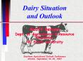 Dairy Situation and Outlook PowerPoint PPT Presentation